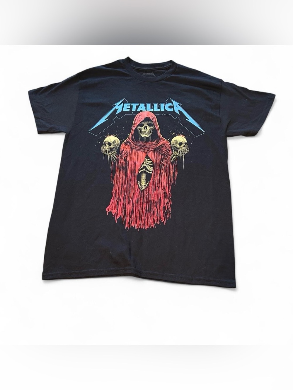 metallica m72 north american tour 2025 skeleton graphic t-shirt